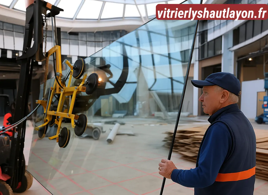 Remplacement de vitrine magasin Lys-Haut-Layon